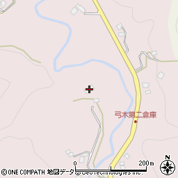 千葉県夷隅郡大多喜町弓木422周辺の地図