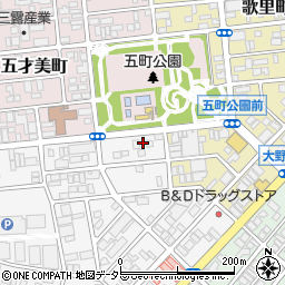 愛知県名古屋市西区市場木町530周辺の地図