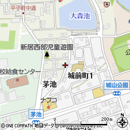 愛知県尾張旭市平子町中通36周辺の地図
