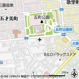 愛知県名古屋市西区市場木町530-4周辺の地図