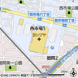 セリアヨシヅヤ清洲店周辺の地図