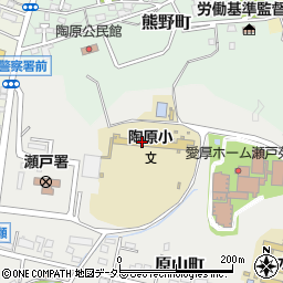 愛知県瀬戸市原山町1-3周辺の地図