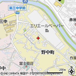 静岡県富士宮市野中町317周辺の地図