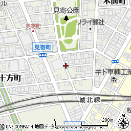 愛知県名古屋市西区見寄町周辺の地図