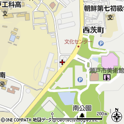 愛知県瀬戸市西茨町113-37周辺の地図
