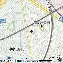 愛知県名古屋市西区上小田井2丁目278周辺の地図