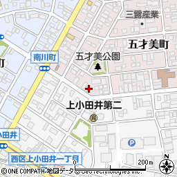 愛知県名古屋市西区五才美町47周辺の地図