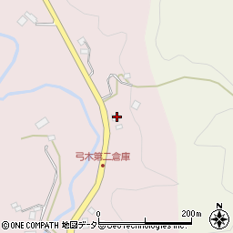 千葉県夷隅郡大多喜町弓木375周辺の地図