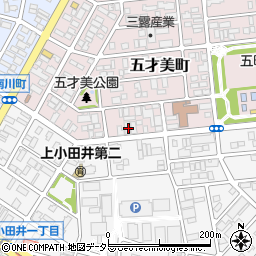 愛知県名古屋市西区五才美町226周辺の地図