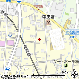 静岡県富士宮市田中町597周辺の地図