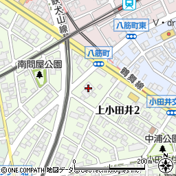 愛知県名古屋市西区上小田井2丁目46周辺の地図
