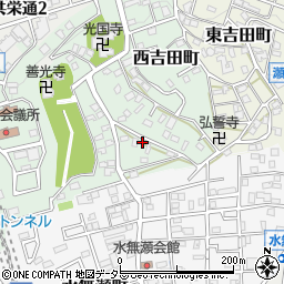 愛知県瀬戸市西吉田町40-30周辺の地図
