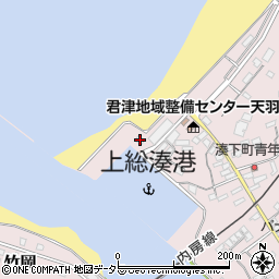 千葉県富津市湊148周辺の地図