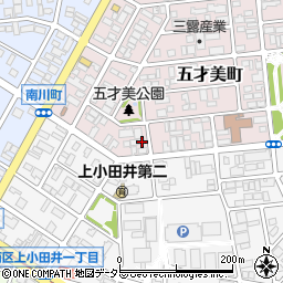 愛知県名古屋市西区五才美町56周辺の地図