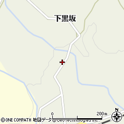 鳥取県日野郡日野町下黒坂569周辺の地図