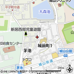 愛知県尾張旭市平子町中通30周辺の地図