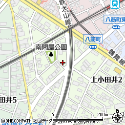 愛知県名古屋市西区上小田井2丁目230周辺の地図