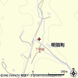 愛知県豊田市明賀町周辺の地図