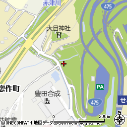愛知県瀬戸市巡間町80周辺の地図