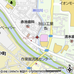 南神田川橋周辺の地図
