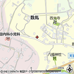 千葉県富津市数馬344周辺の地図