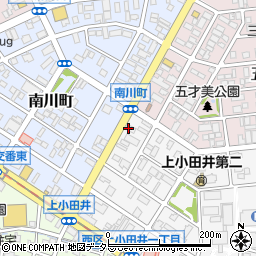 神戸珈琲倶楽部 上小田井店周辺の地図