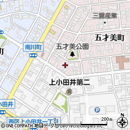 愛知県名古屋市西区五才美町48周辺の地図