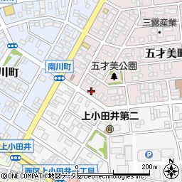 愛知県名古屋市西区五才美町40周辺の地図