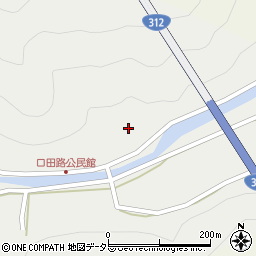 兵庫県朝来市田路232周辺の地図