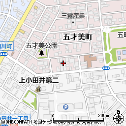愛知県名古屋市西区五才美町217周辺の地図