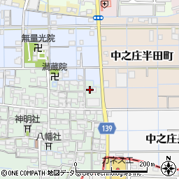 愛知県稲沢市中之庄町辻畑117-2周辺の地図