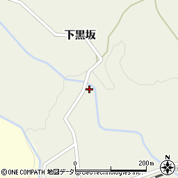 鳥取県日野郡日野町下黒坂560周辺の地図