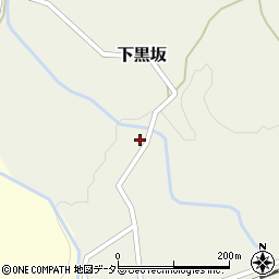 鳥取県日野郡日野町下黒坂567周辺の地図