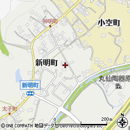 愛知県瀬戸市新明町20周辺の地図