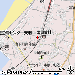 千葉県富津市湊574周辺の地図