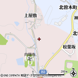愛知県豊田市折平町（上屋敷）周辺の地図