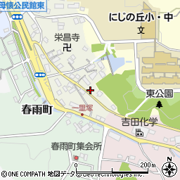 愛知県瀬戸市一里塚町37周辺の地図