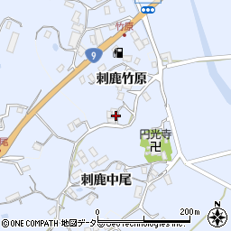 島根県大田市久手町刺鹿竹原1227周辺の地図