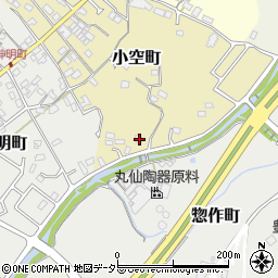 愛知県瀬戸市小空町5周辺の地図