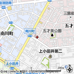 愛知県名古屋市西区五才美町36周辺の地図