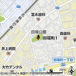 田端公園周辺の地図