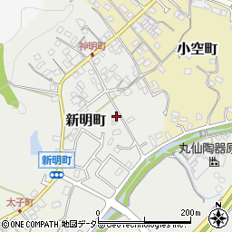 愛知県瀬戸市新明町62-5周辺の地図