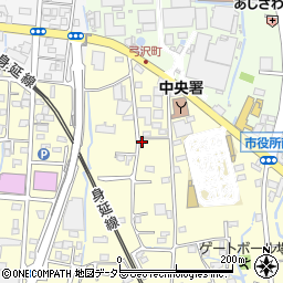 静岡県富士宮市田中町568周辺の地図