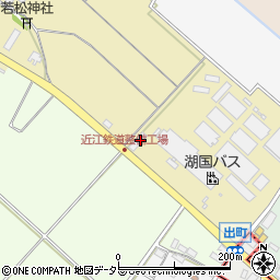 滋賀県彦根市野口町333-3周辺の地図