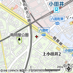 愛知県名古屋市西区上小田井2丁目39周辺の地図