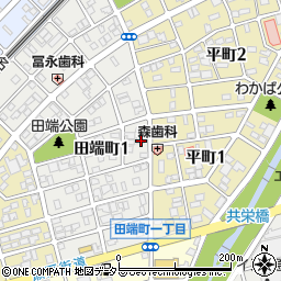 愛知県瀬戸市田端町1丁目92周辺の地図