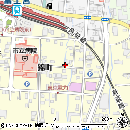 吉野ふとん店周辺の地図