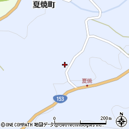 愛知県豊田市夏焼町ナカ子周辺の地図