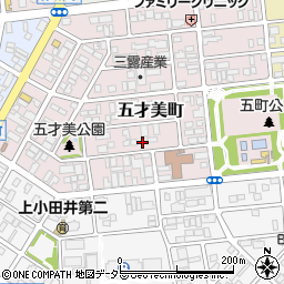 愛知県名古屋市西区五才美町192周辺の地図