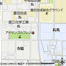 愛知県稲沢市大矢町大矢田周辺の地図